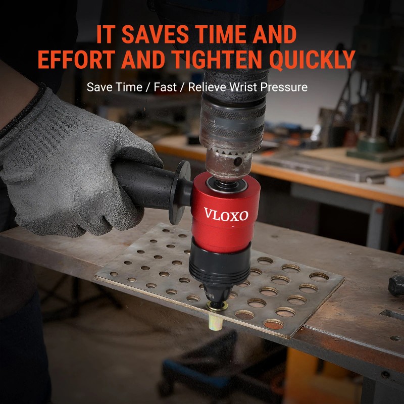 VLOXO Rivet Nut Blind Threaded Insert Nutsert for Sheet Metal
