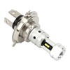 2 Pcs 100W H4 LED Motorcycle Headlight Bulb 360 Degree
