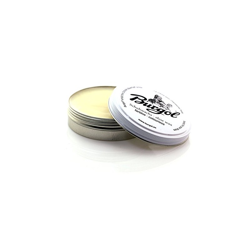 Burgol Shoe Wax, Shoe Wax (Colourless), clear