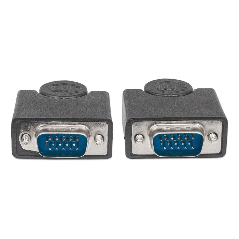 Cable VGA Manhattan Macho a Macho 4.5m Blindado Alta Calidad