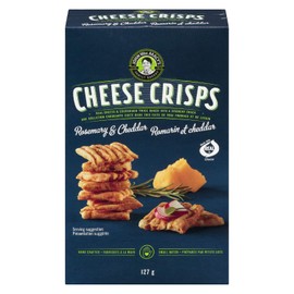 John Wm. Macy's Cheddar Rosemary Cheesecrisps, 127 Grams
