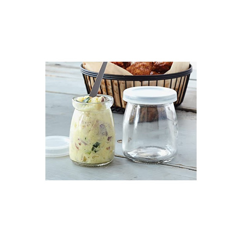 American Metalcraft RGJ6 Jar, Glass Rend 6 oz.