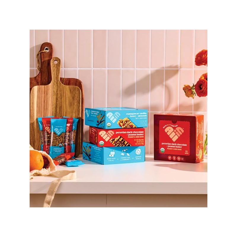 All In Snack Bars Peruvian Dark Chocolate & Peanut Butter