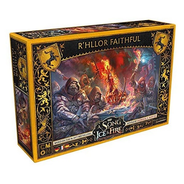 CMON Asmodee A Song of Ice & Fire - Pendant by R'hllor | Expansion | Tabletop | 2 Players | From 14+ Years | 45+ Minutes | German | Multilingual