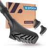 NORDMUT® Nordic Walking Poles Rubber Buffer [Pack of 14] Hiking