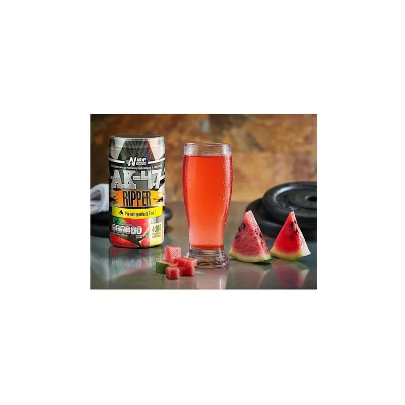 Pre Entreno Ak 47 Ripper Army Nutrition 2 En 1,