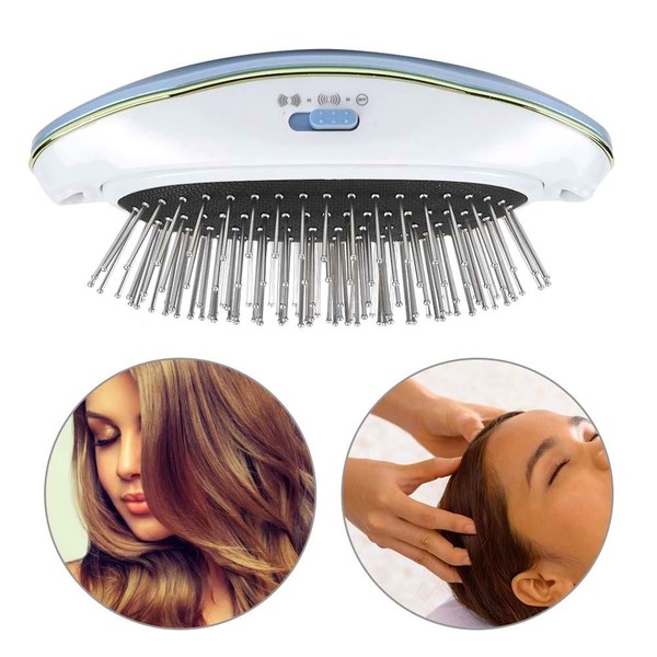 Unbranded Portable Electric Scalp Massage Comb Negative Ion Anti Static