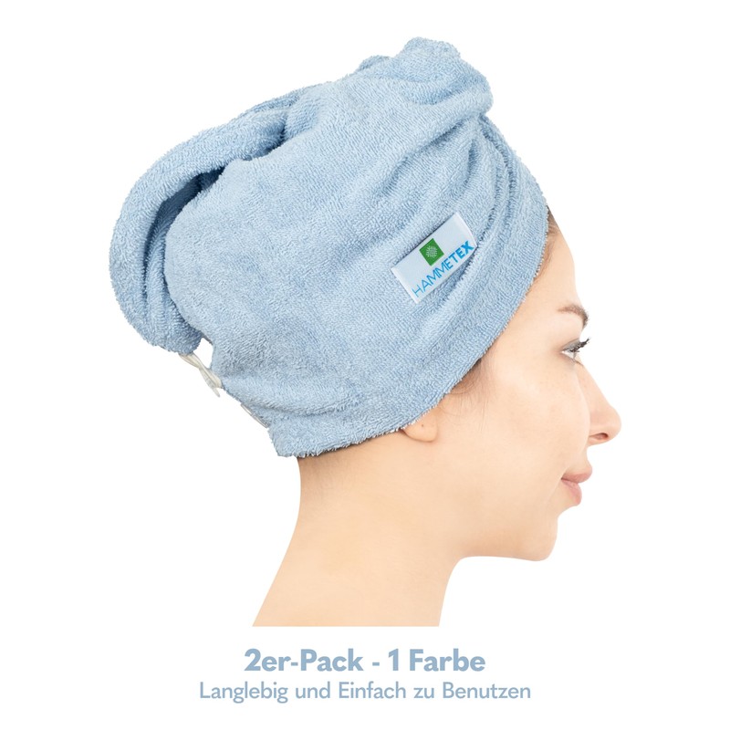 Hammetex Bath Towels 25 x 66 cm, Extra Soft and