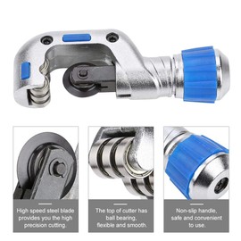 Ball Bearing Pipe Cutter Tube Cutting Tool for Copper Aluminum Stainless Steel Pipe Tube 4-32mm/5-50mm (4-32mm)