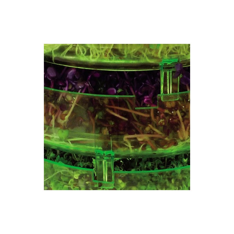 Geo TZZ0870 cultivation sets Geo Plus germination device, green