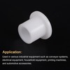 QUARKZMAN 4 Pcs Flanged Plain Bearings Plastic Bushings 10mm Bore