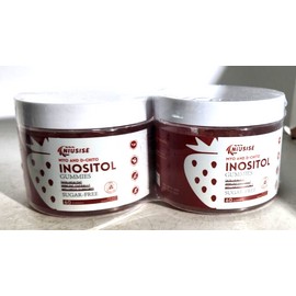 NIUSISE TWO NIUSISE Inositol Gummies Inositol Supplement with Myo-Inositol & D-Chiro