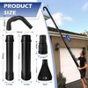 Buzzlett Universal Gutter Cleaning Kit for Leaf Blowers, 9.3 Feet