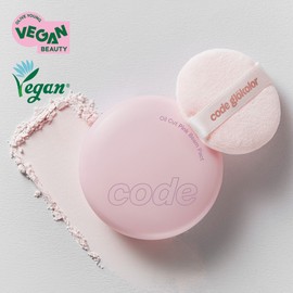 CODE GLOKOLOR Oil-Cut Pink Beam Pact 8g - CODE GLOKOLOR Oil-Cut Pink Beam Pact 8g