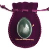 Polar Jade Undrilled Jade Egg Made of Nephrite Jade, for