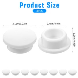 Sink Overflow Cover Overflow Drain Cover Rubber Sink Spillover Covers Reusable Round Drain Insert Plug Kitchen Round Caps Kitchen Bathroom Basin Trim Rubber Material, Reusable