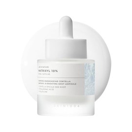 SKIN1004 Matrixyl 10% Boosting Shot Ampolla 1.01 fl. oz, 30 ml, Suero de Ácido Hialurónico y Espícula, Suero Facial Hidratante Coreano Matrixyl y Pépt