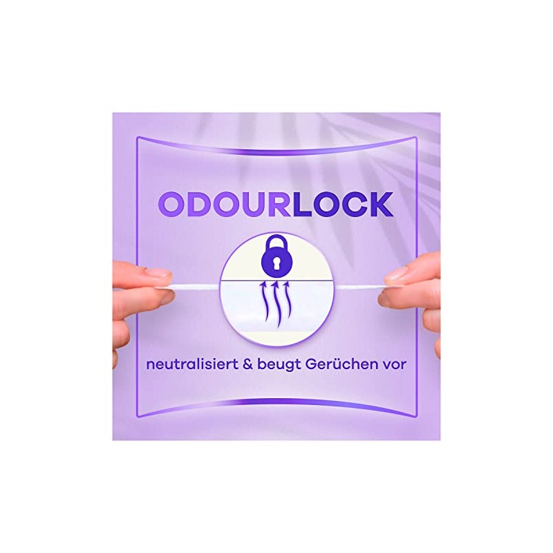 Always Daily Protect Normal Pantiliners, Pack of 64, Odour Control,