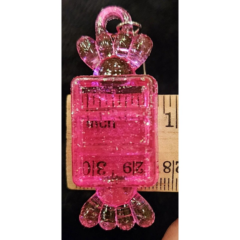 HARD ROCK CANDY GLITTER EARRINGS SWEET LOLLIPOP HANDMADE CHOOSE 1