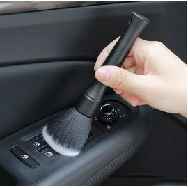 YITOO Auto Interior Dust Brush, Car Soft Bristles Detailing Brush, Scratch Free Dust Removal Cleaning Tool Kit, Long Hair Handle Brushes Duster for Auto Dashboard, Air Vents, Leather, Computer.