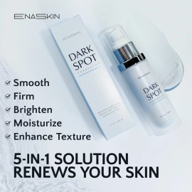 EnaSkin Dark Spot Remover Face & Body Serum: Age Spot Sun Spot Freckles Melasma Brown