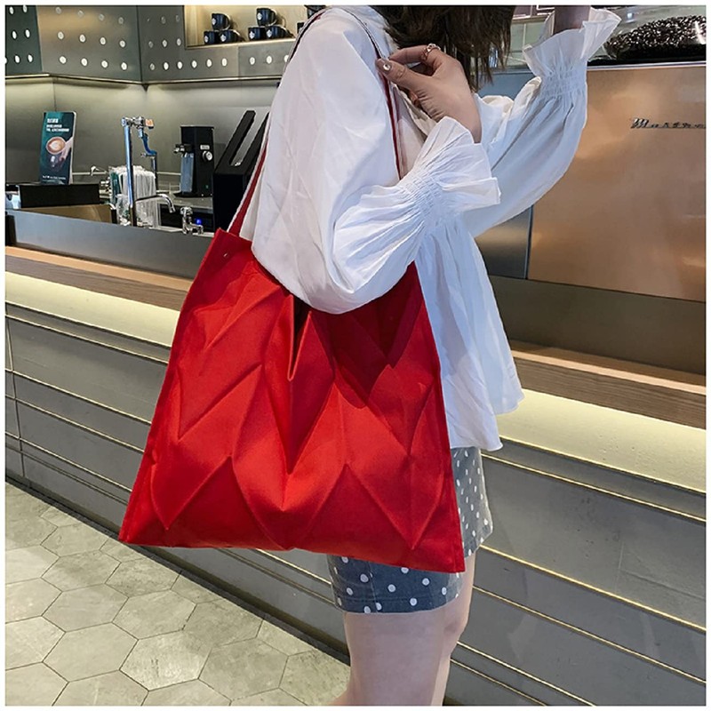 Maison de TAO Going Out Pleated Folding Lightweight Carrying Bag,