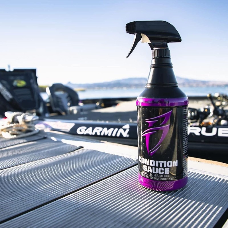 Boat Bling Vinyl Sauce Premium Vinyl and Leather Cleaner, for