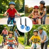 GWMWON Llantitas Bicicleta Llantas Entrenadoras,Ruedas de Entrenamiento LED