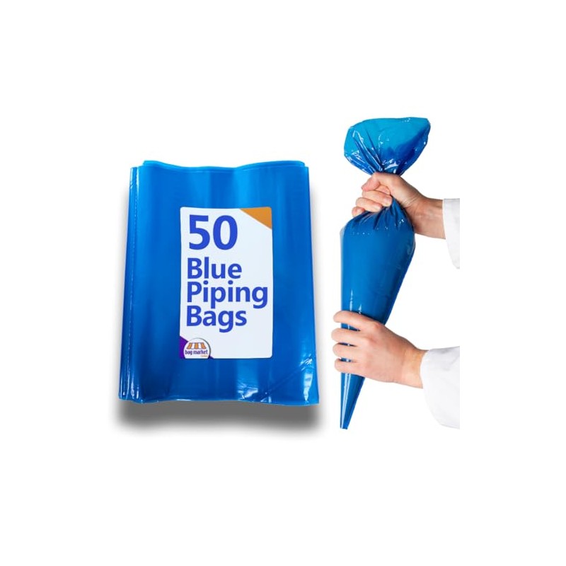 Bag Market | Strong Blue Piping Bags - 21" Large