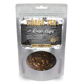 Siberian Chaga Mushroom Loose Tea with Rose Hips 4 Oz. (113g.)