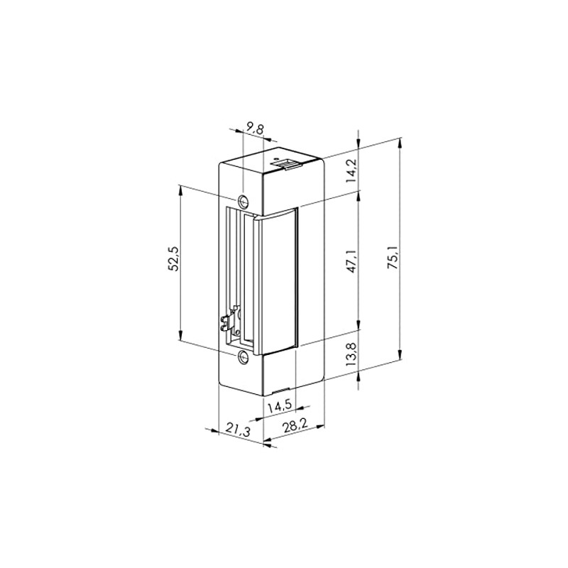 Nonic Balter Electric Door Opener for Video Doorbell with Camera,