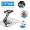 Projector Wall Mount, 360° Rotating Projector Stand, Desktop Projector Mount,