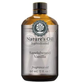 Sandalwood Vanilla Fragrance Oil (60ml) For Cologne, Beard Oil, Diffusers, Soap Making, Candles, Lotion, Home Scents, Linen Spray, Bath Bombs