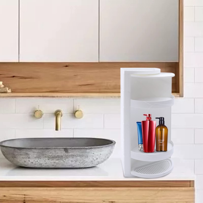 SEANESZTI 3 layer Shower Caddy Shower Shelf, Bathroom Organizer with