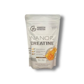 Nano Creatine Monohidratada con Mango Nanogen Nutrition - 500g Tu Impulso Frutal para el Rendimiento