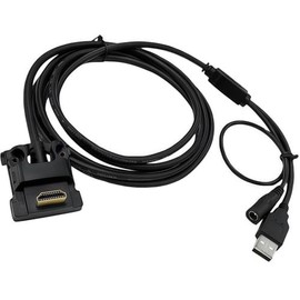 Cable de datos USB 2.0 a macho a HDTV en ángulo recto de 2 metros para máquinas POS para terminales de tarjetas de crédito, construcción de PVC, USB H