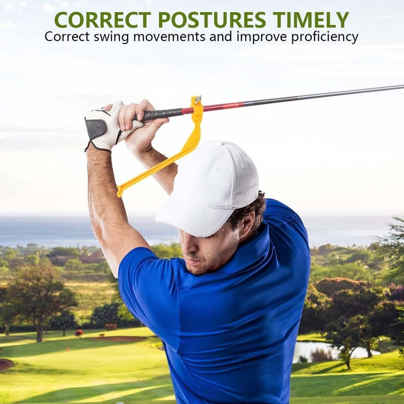 WADY 2 Pcs Golf Swing Trainering & Wrist Hinge Aid