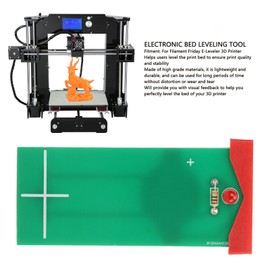 3D Printer Electronic Bed Leveling Tool, Auto Leveling 3D Printer Leveler, 3D Printer Bed Leveling Tool 3D Printer Accessories for Filament Friday E Leveler 3D Printer, Easy to Use