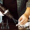Thatyro 2 Pack Black Zinc Alloy Deburring External Chamfer Tool,