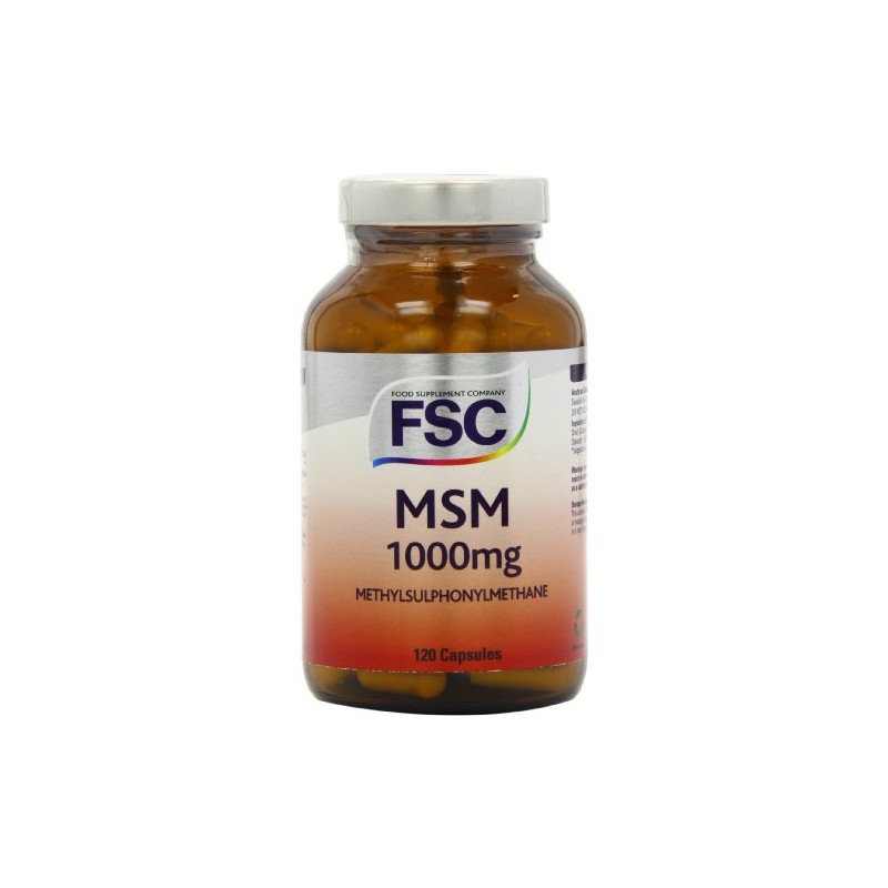 FSC 1000mg Msm - Pack of 120 Capsules