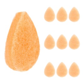 10 Pack Facial Sponge for Daily Cleansing and Gentle Exfoliating - Buff Puff Style Exfoliating Pads Perfect for Removing Dead Skin, Dirt and Makeup