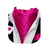 Barry.Wang Men Ascot Cravat Tie with Pocket Square Cufflinks Tie