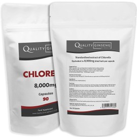 Chlorella | 8,000mg Capsules | Powerful Formula (90 Capsules)