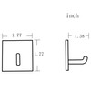 YIGII Towel Hooks/Bathroom Hook - Self Adhesive Hooks Office Hooks