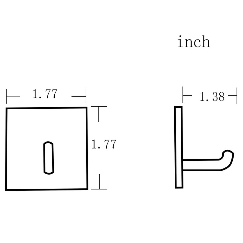 YIGII Towel Hooks/Bathroom Hook - Self Adhesive Hooks Office Hooks
