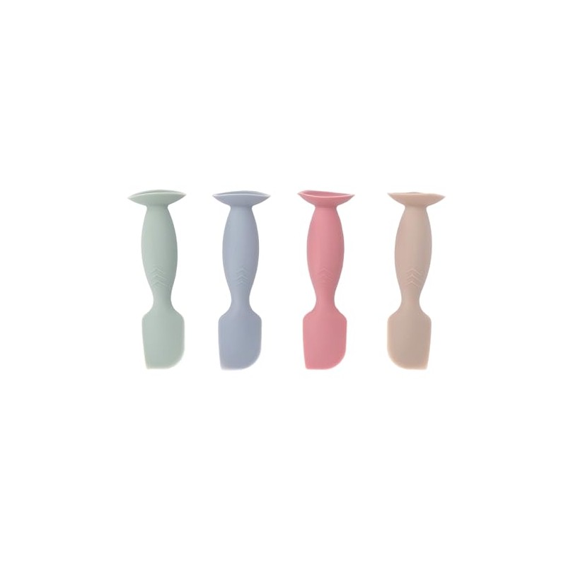 4pcs Espátulas Crema Pañales Silicona