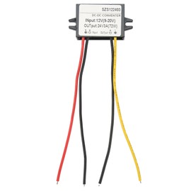 DC to DC 12V 9‑20V to 24V3A Boost Converter Waterproof Ultra Thin Step Up Converter for Electrical Equipment