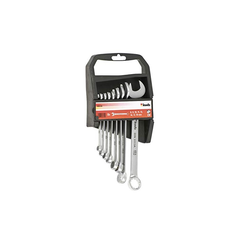 kwb 460300 Combination Spanner Set 8-Piece
