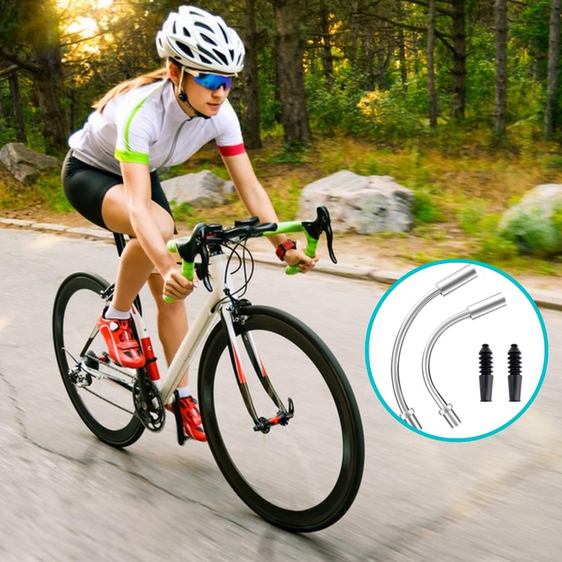EACOZY Bike V Brake Noodle Cable Guide Pipe, Bicycle Brake