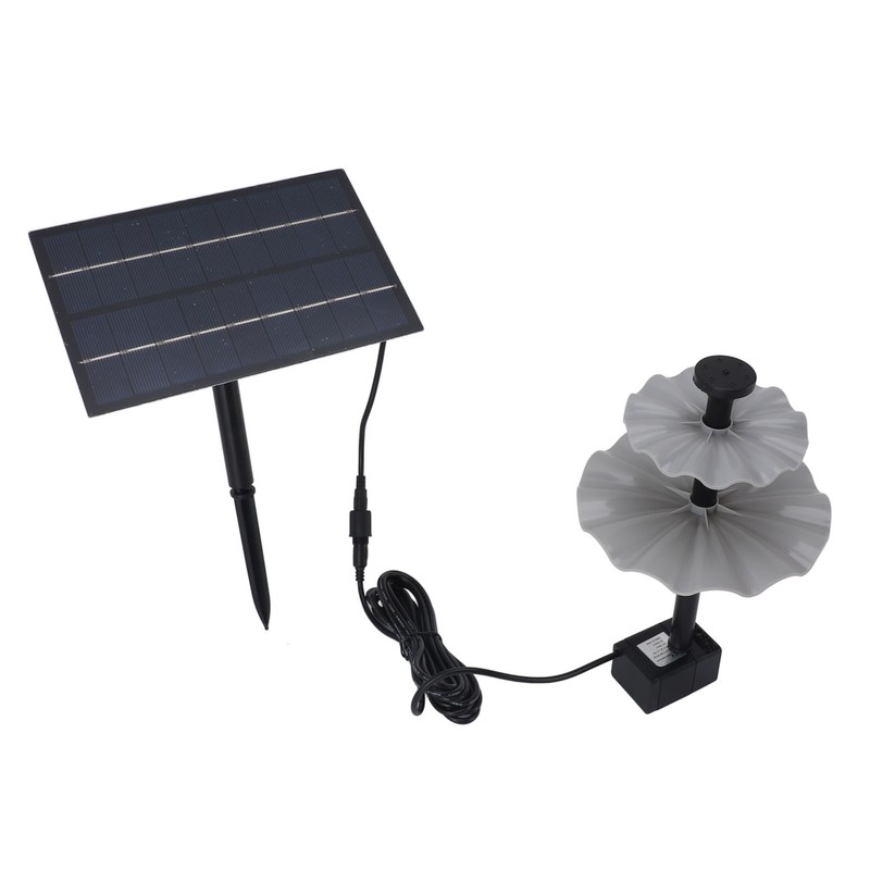 Outdoor Solar Powered Water Pump Kit 4W Watering Pond Pump